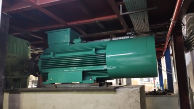 Wymiana dwóch silników prądu stałego 710kW, na nowoczesne silniki prądu zmiennego Leroy Somer serii FLSES